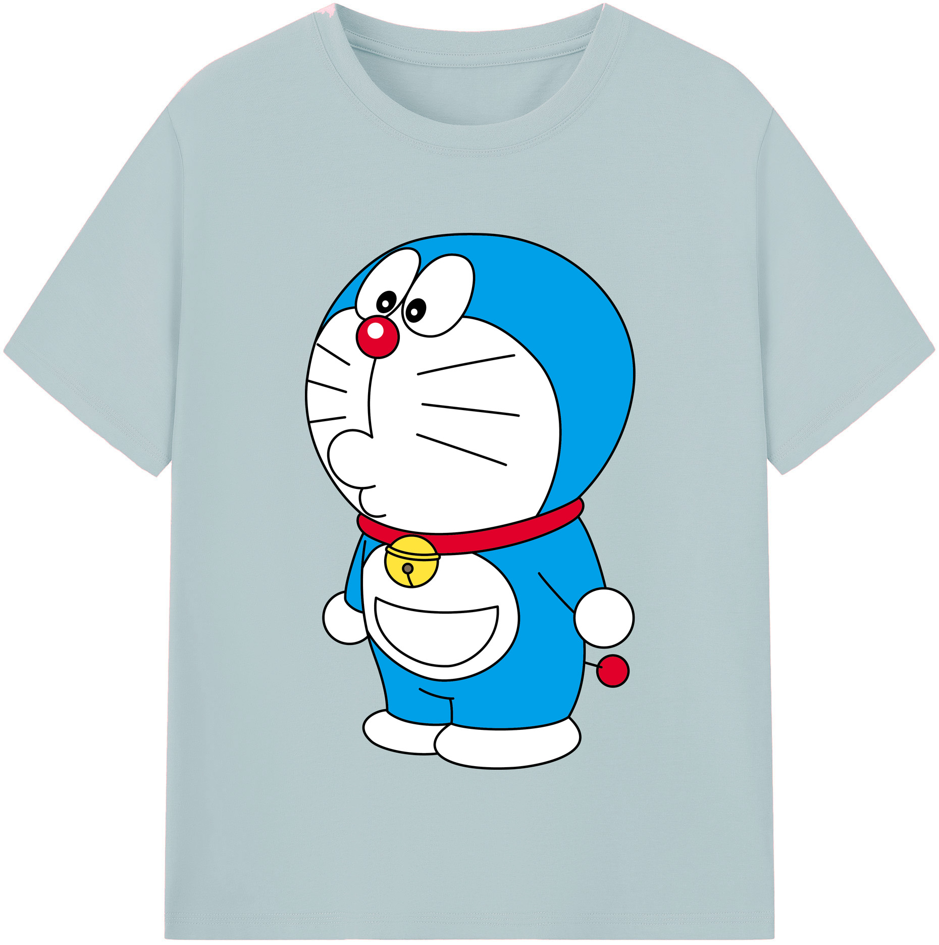 （画像用） ドラえもん Doraemon 綿100％半袖Tシャツ（フロントプリント）